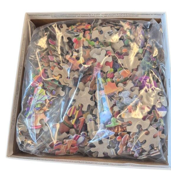 Ceaco Balloon Mania 550 pc Jigsaw Puzzle Box Damaged - Picture 6 of 12